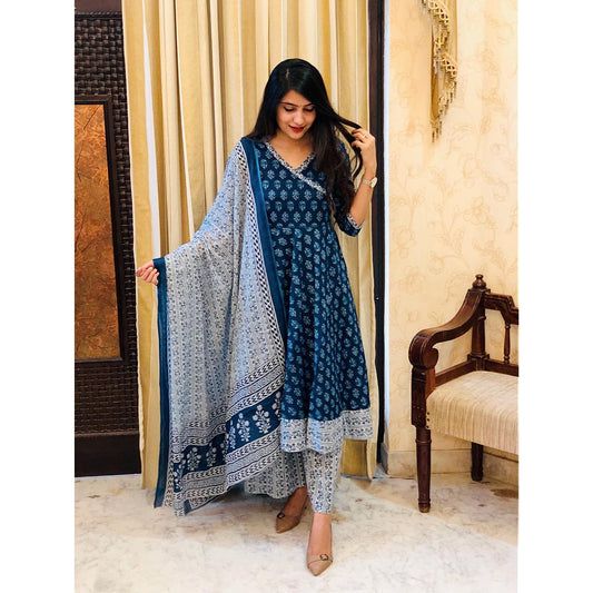 Kurta set ethnic fashion traditional cotton partiwear women clothing style Indian Ethnic Suit Palazzo pant Salwar Anarkali Lehenga Choli Bollywood Designer festive Printed wedding shaadi Collections Embroidered Ethnic Wear Outfits Attire Dresses Patterns