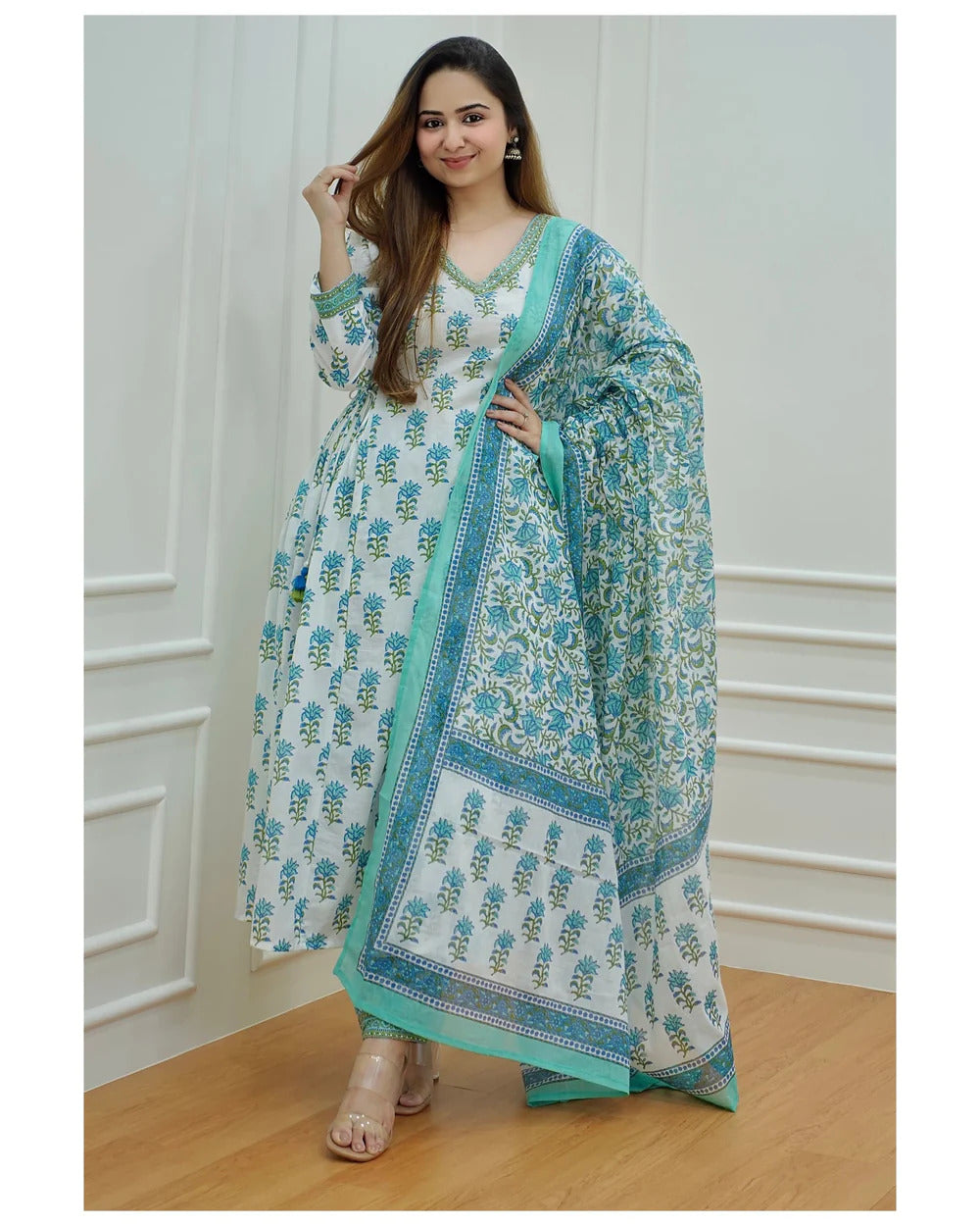 Kurta set ethnic fashion traditional cotton partiwear women clothing style Indian Ethnic Suit Palazzo pant Salwar Anarkali Lehenga Choli Bollywood Designer festive Printed wedding shaadi Collections Embroidered Ethnic Wear Outfits Attire Dresses Patterns