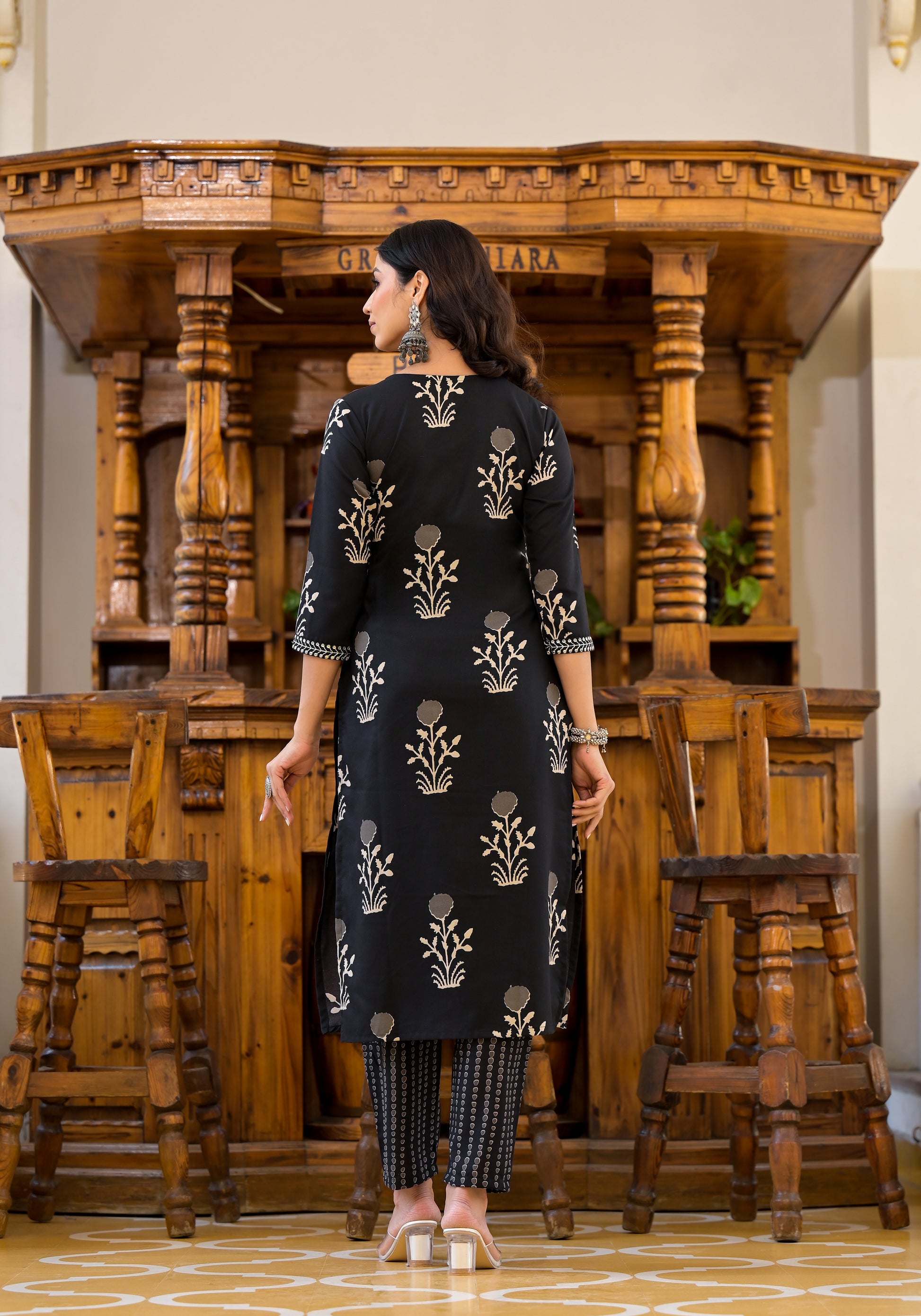 Ethnic Set Women Printed Kurta and Pant set With Dupatta - Ethnic Set